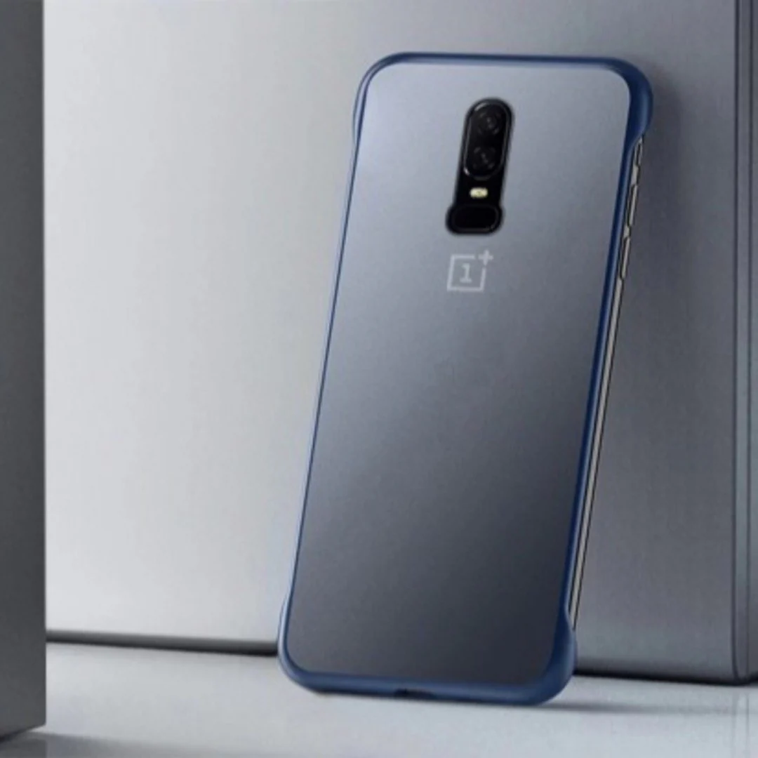 OnePlus 6 (2 in 1 Combo) Frameless Transparent Case + Lens Guard - Image 5