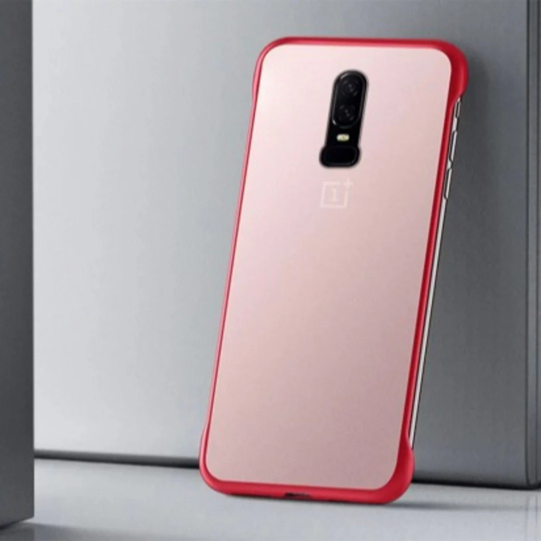 OnePlus 6 (2 in 1 Combo) Frameless Transparent Case + Lens Guard - Image 6