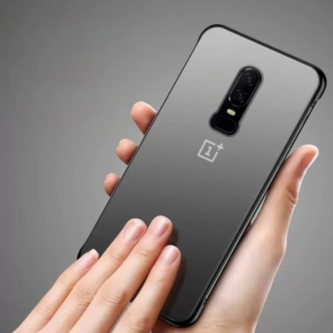 OnePlus 6 (2 in 1 Combo) Frameless Transparent Case + Lens Guard - Image 7