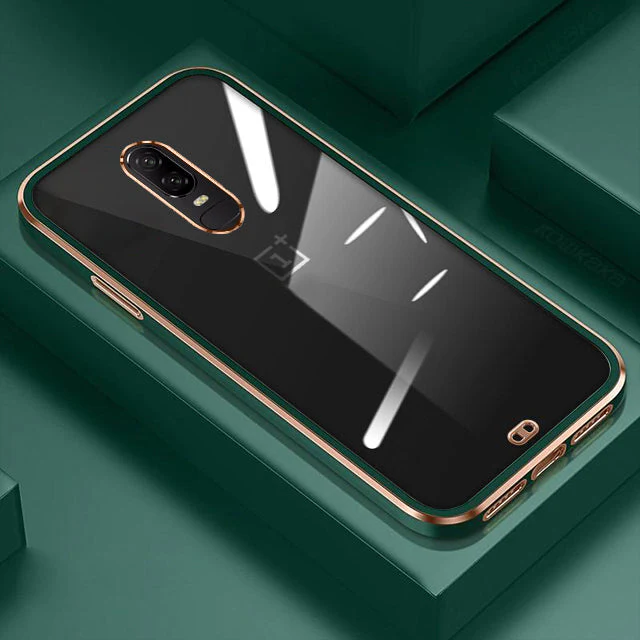 OnePlus 6 (2 in 1 Combo) Ultra Clear Shining Case + Lens Guard - Image 2