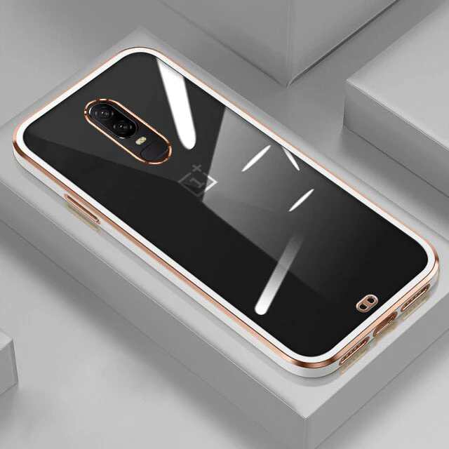 OnePlus 6 (2 in 1 Combo) Ultra Clear Shining Case + Lens Guard - Image 4