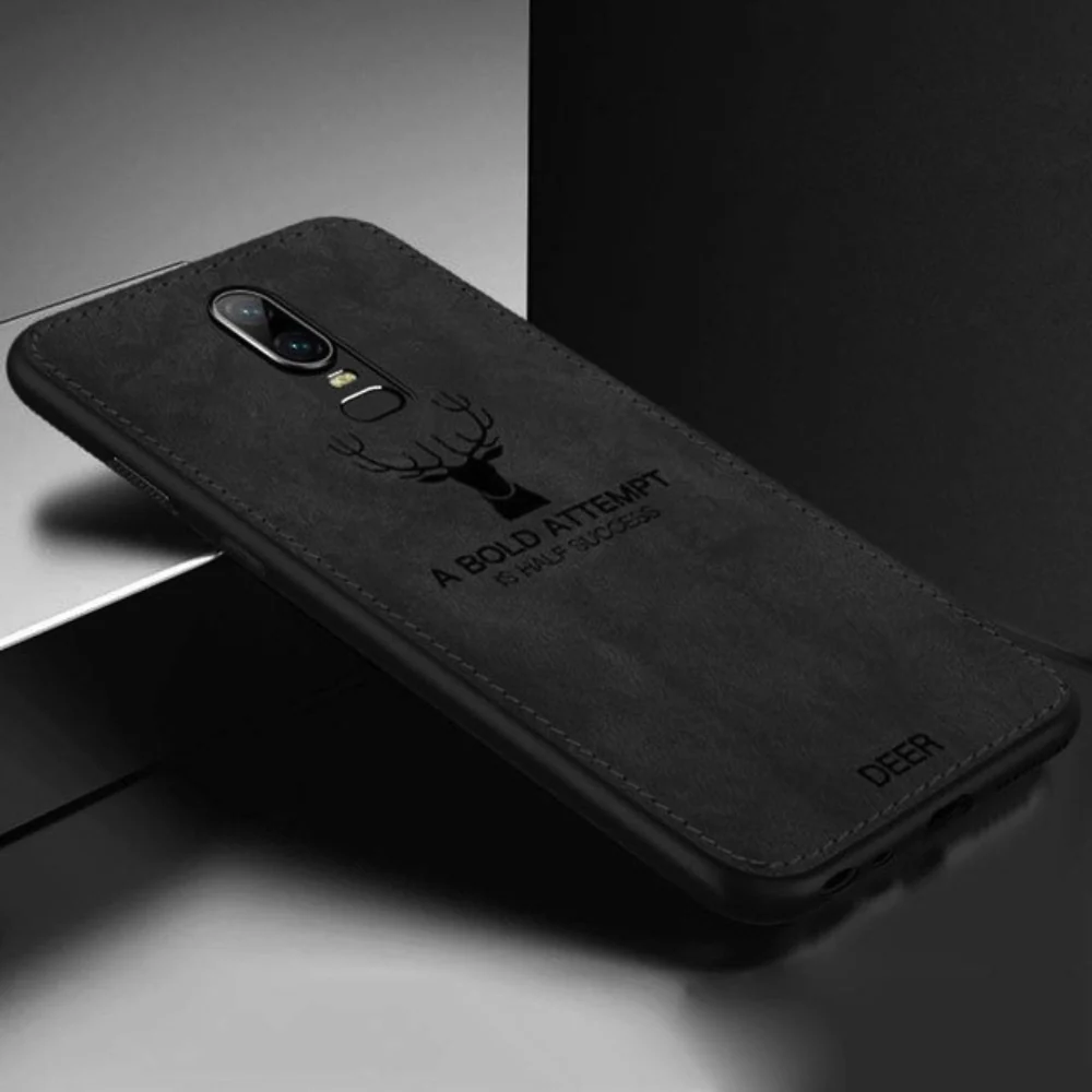 OnePlus 6 Deer Pattern Inspirational Soft Case - Image 13