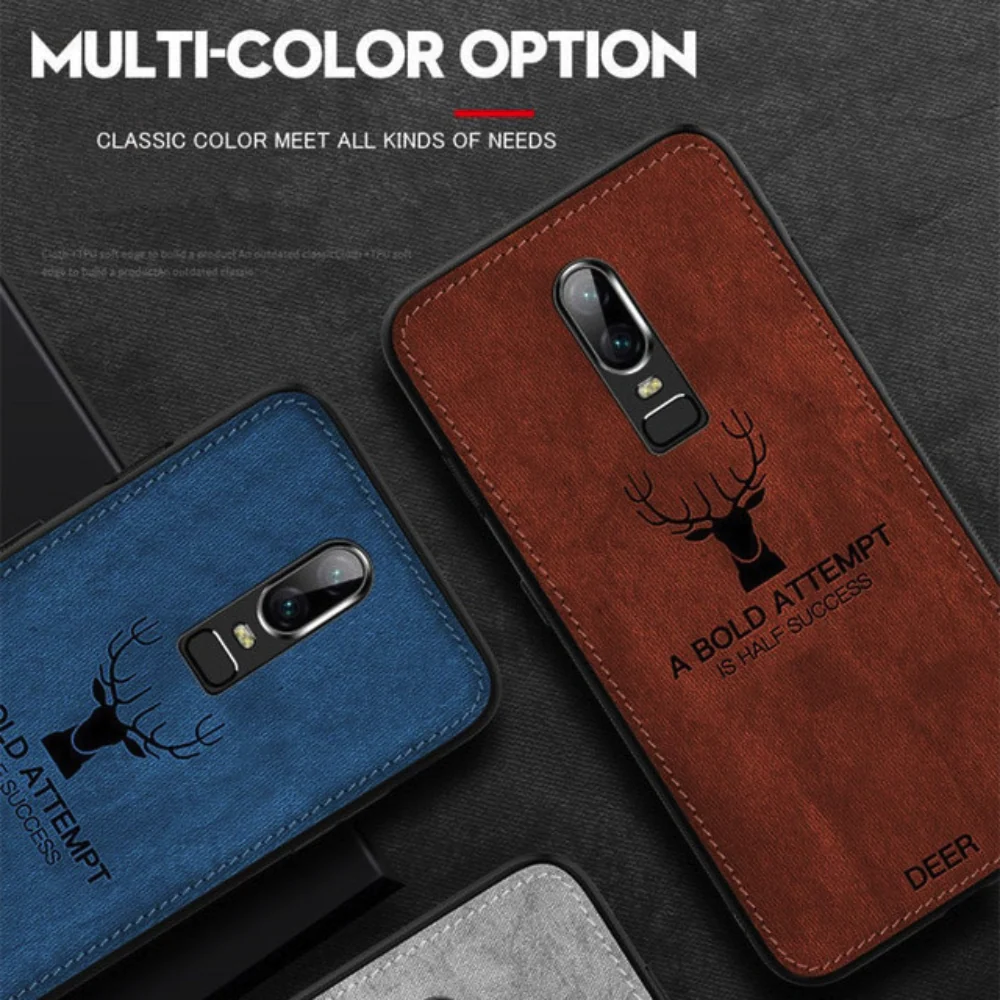 OnePlus 6 Deer Pattern Inspirational Soft Case - Image 3