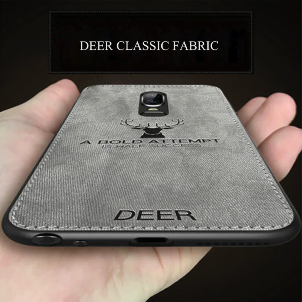 OnePlus 6 Deer Pattern Inspirational Soft Case - Image 4