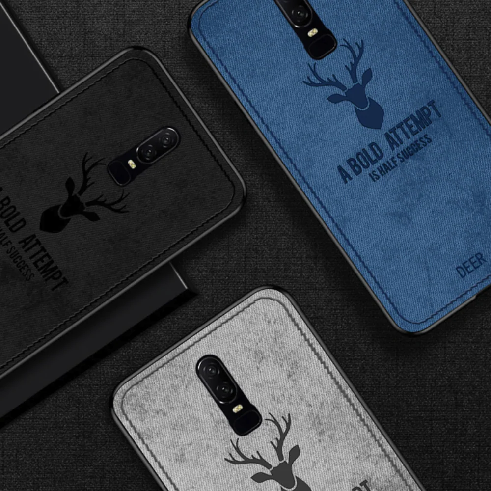 OnePlus 6 Deer Pattern Inspirational Soft Case - Image 5