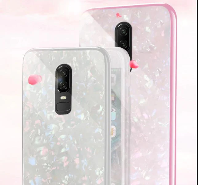 OnePlus 6 Dream Shell Series Textured Marble Case - Image 13