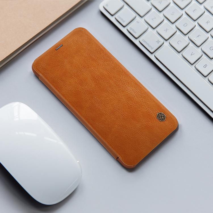 OnePlus 6 Genuine QIN Leather Flip Case - Image 16