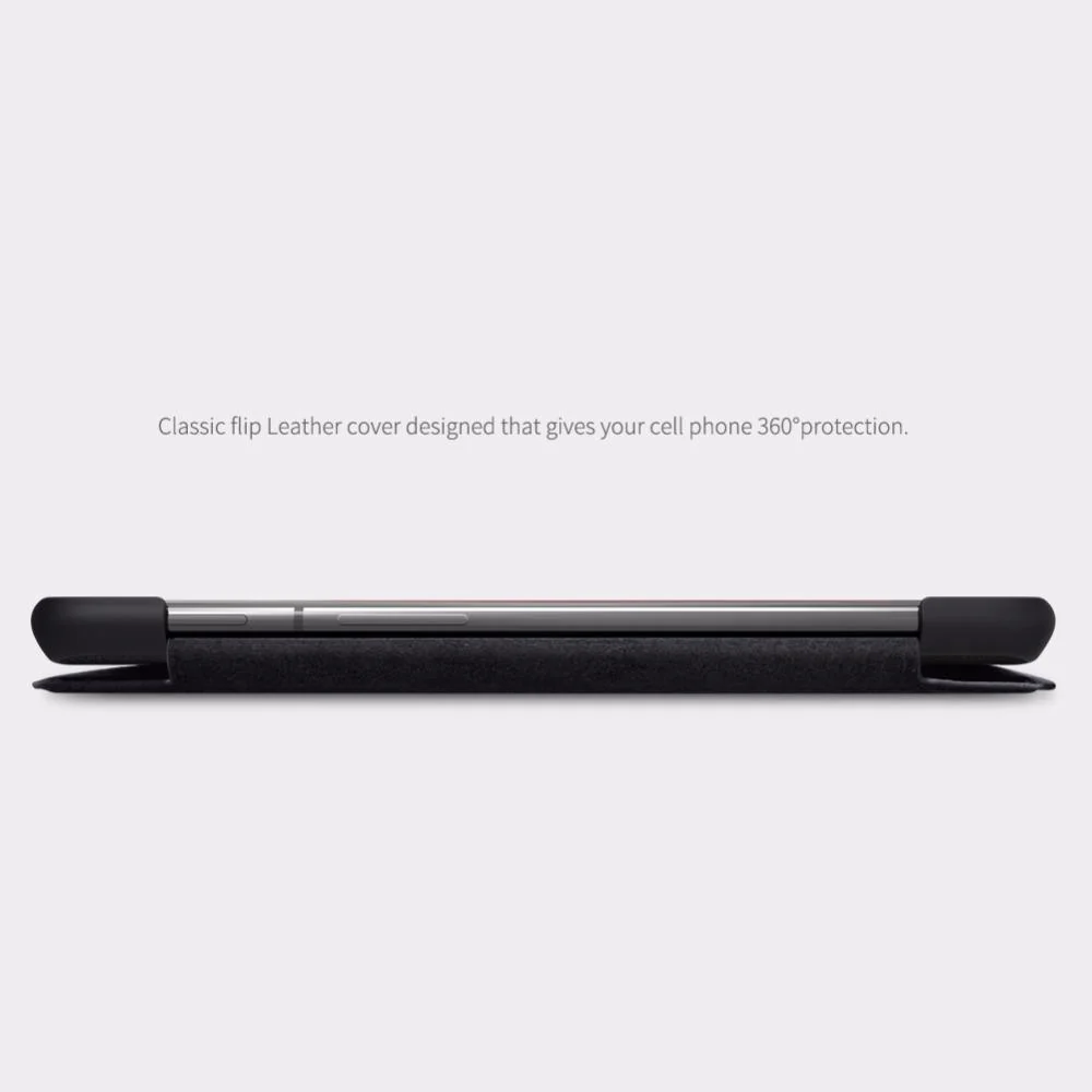 OnePlus 6 Genuine QIN Leather Flip Case - Image 17
