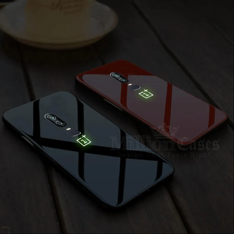 OnePlus 6 Radium Glow Light Illuminated Logo 3D Case - Image 9