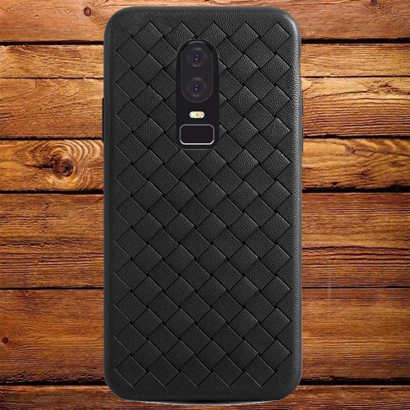 OnePlus 6 Ultra-thin Grid Weaving Case - Image 2
