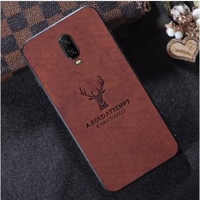 OnePlus 6T Deer Pattern Inspirational Soft Case - Image 4