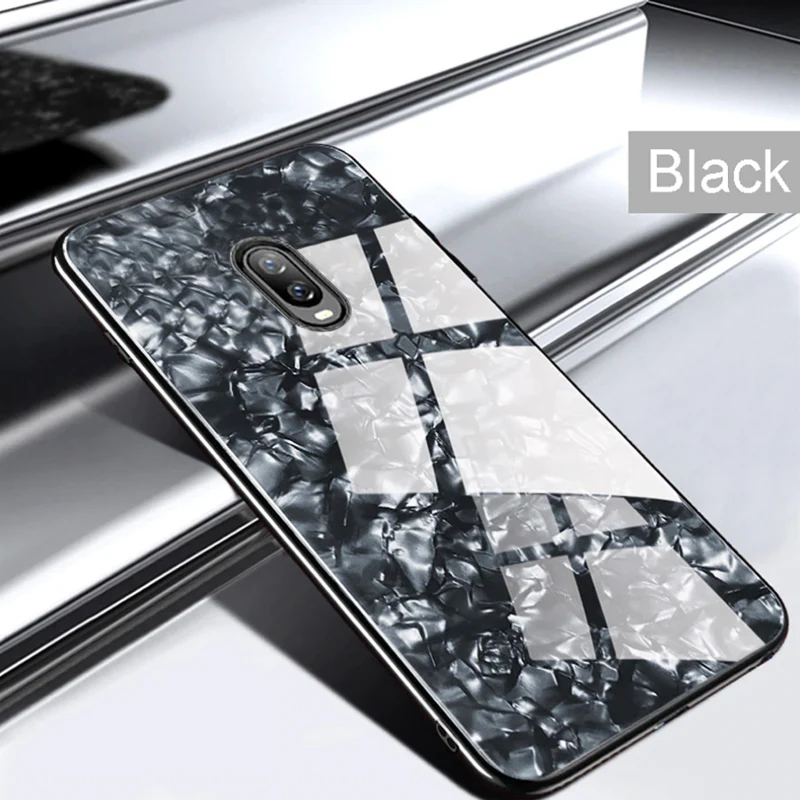 OnePlus 6T Dream Shell Series Textured Marble Case - Image 12
