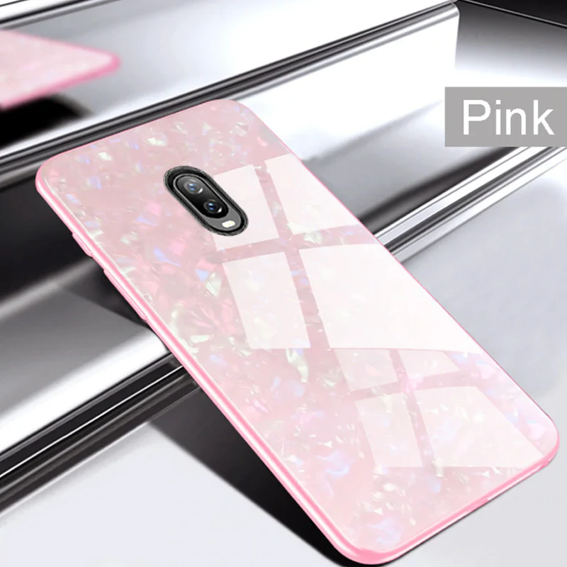 OnePlus 6T Dream Shell Series Textured Marble Case - Image 14