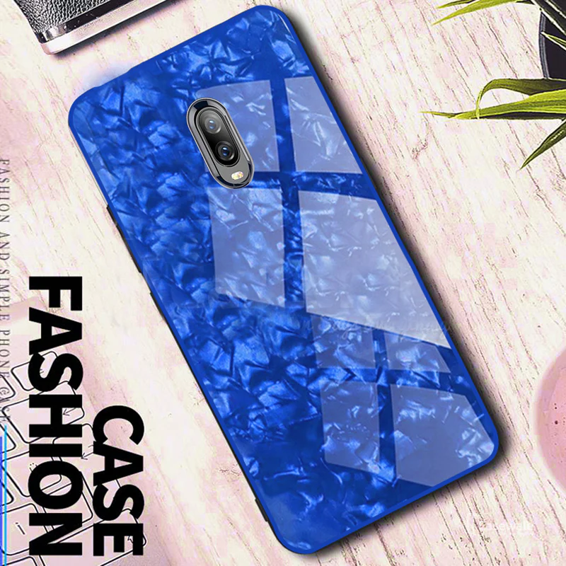 OnePlus 6T Dream Shell Series Textured Marble Case - Image 4