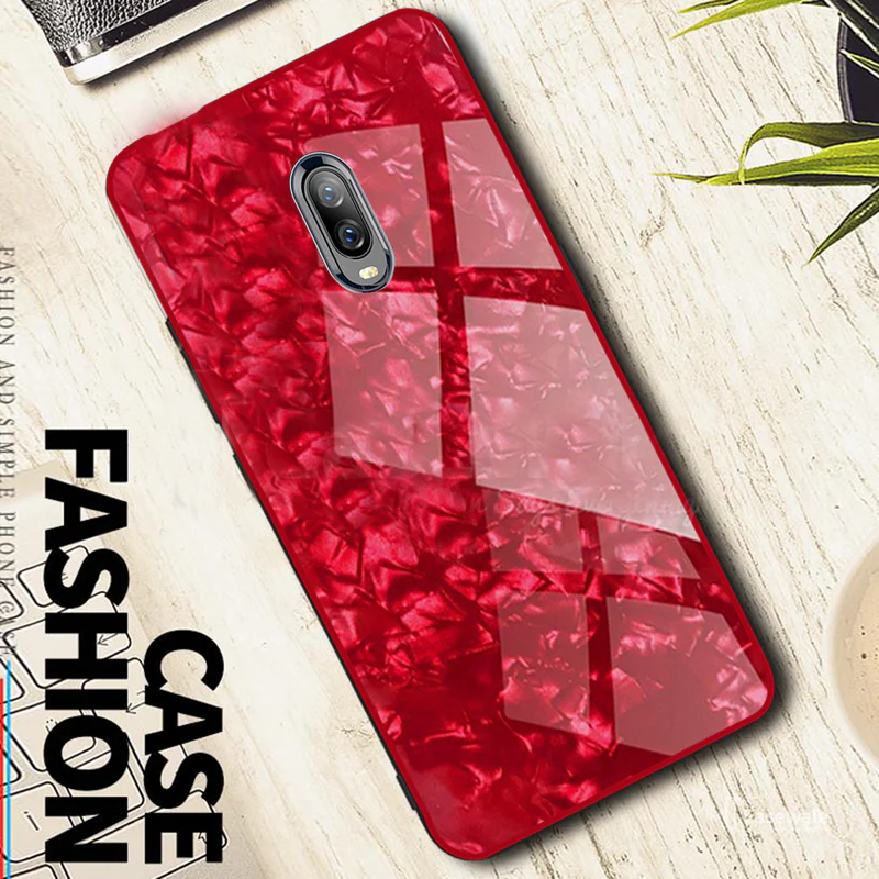 OnePlus 6T Dream Shell Series Textured Marble Case - Image 5