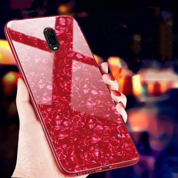 OnePlus 6T Dream Shell Series Textured Marble Case - Image 7