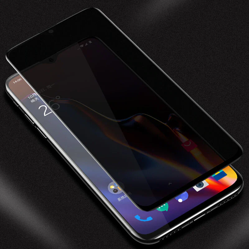 OnePlus 6T Privacy Tempered Glass Screen Protector [Anti-Spy Glass] - Image 6