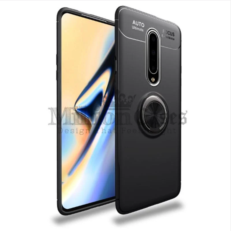 OnePlus 7/7 Pro Metallic Finger Ring Holder Matte Case - Image 10
