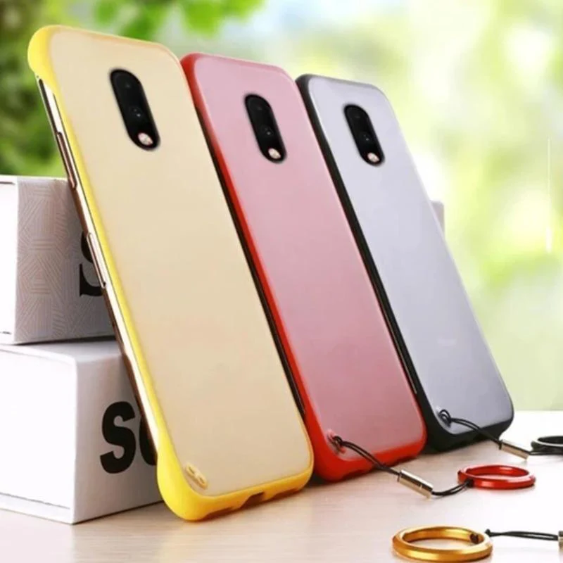 OnePlus 7 Luxury Frameless Transparent Case - Image 4