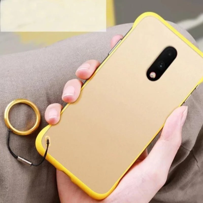 OnePlus 7 Luxury Frameless Transparent Case - Image 6