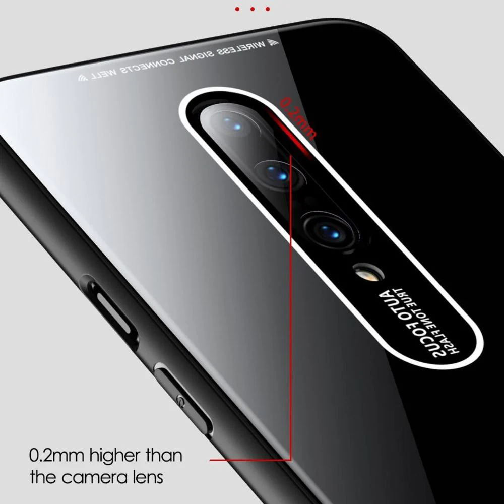 OnePlus 7 Luxury Soft Edge Acrylic Case - Image 3