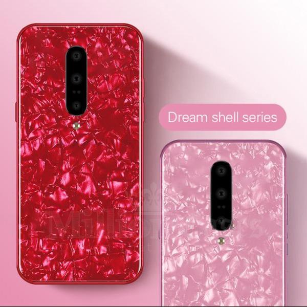 OnePlus 7 Pro Dream Shell Series Textured Marble Case - Image 11