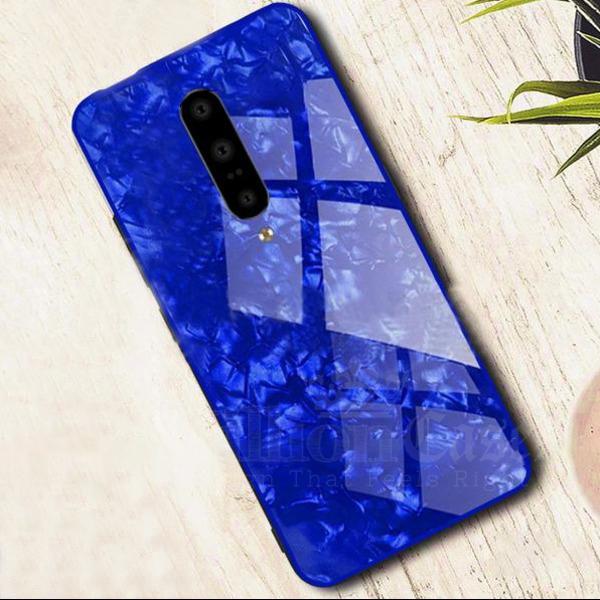 OnePlus 7 Pro Dream Shell Series Textured Marble Case - Image 8