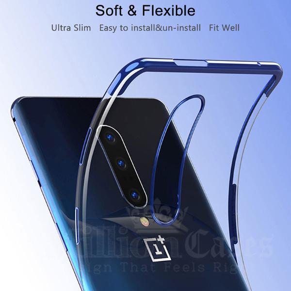 OnePlus 7 Pro Electroplating Silicone Transparent Glitter Case - Image 11