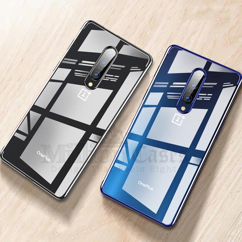 OnePlus 7 Pro Electroplating Silicone Transparent Glitter Case - Image 3