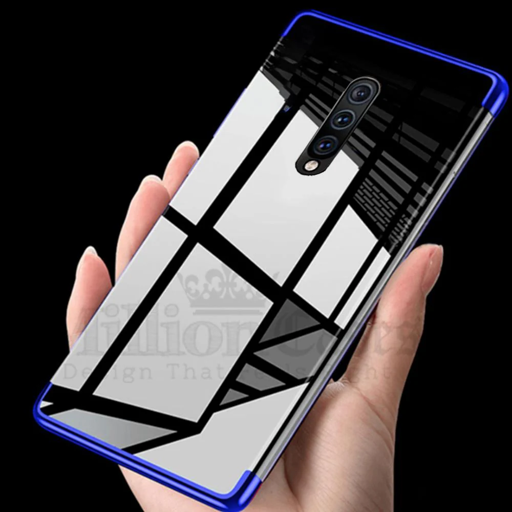 OnePlus 7 Pro Electroplating Silicone Transparent Glitter Case - Image 6
