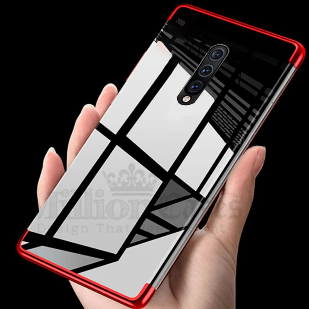 OnePlus 7 Pro Electroplating Silicone Transparent Glitter Case - Image 7