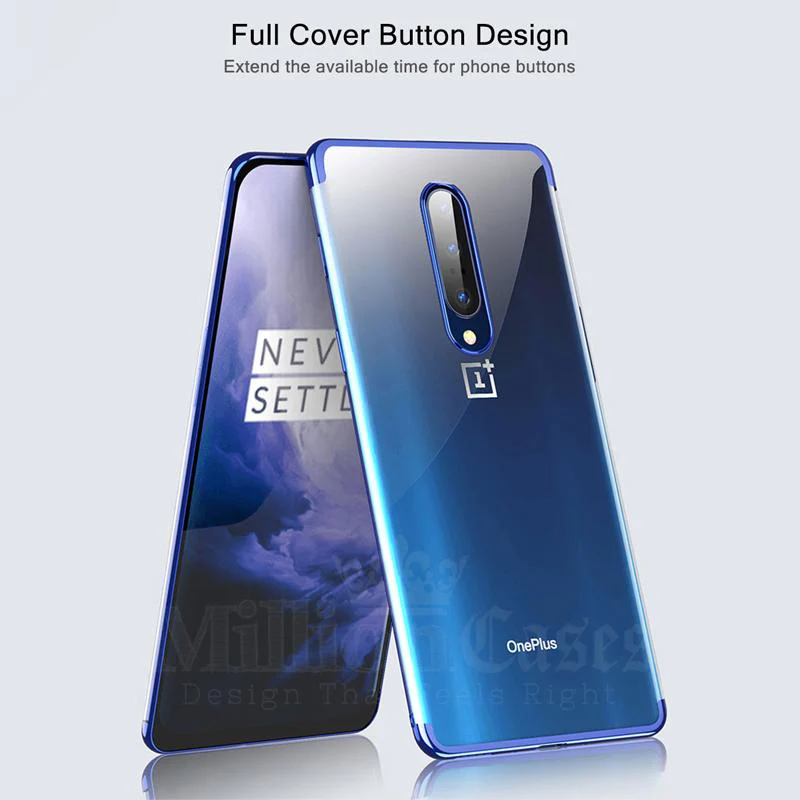 OnePlus 7 Pro Electroplating Silicone Transparent Glitter Case - Image 9