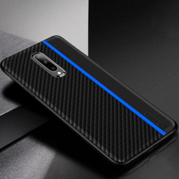 Frosted Carbon Fiber PU Leather Protective Case - OnePlus - Image 6