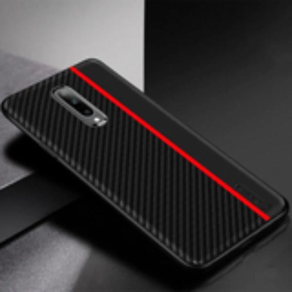 Frosted Carbon Fiber PU Leather Protective Case - OnePlus - Image 7