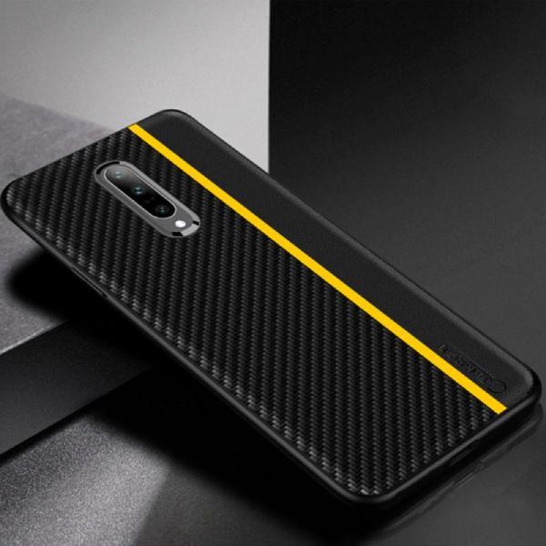 Frosted Carbon Fiber PU Leather Protective Case - OnePlus - Image 8