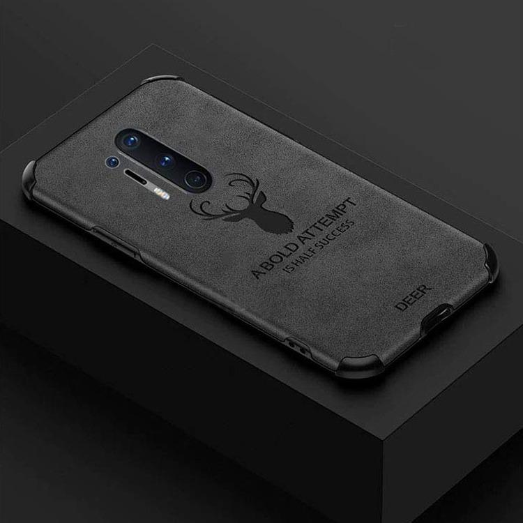 OnePlus 8 Pro Shockproof Deer Leather Texture Case - Image 5