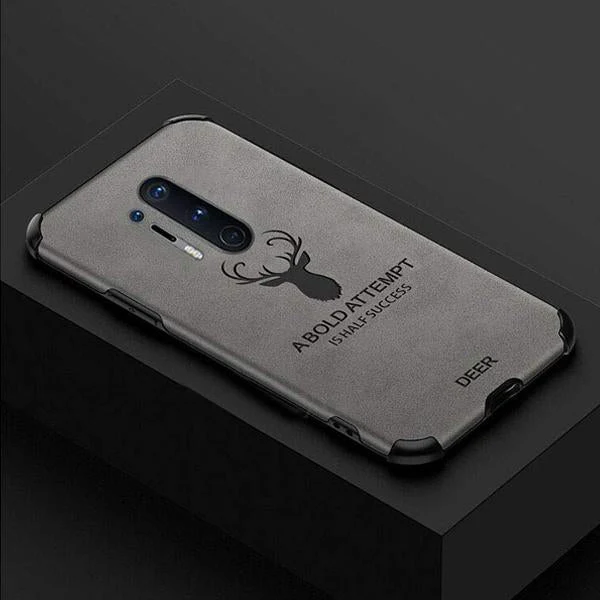 OnePlus 8 Pro Shockproof Deer Leather Texture Case - Image 8