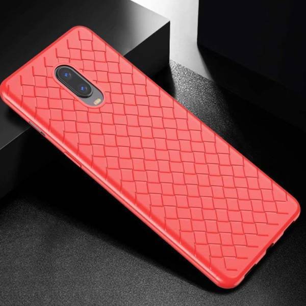 OnePlus 7 Ultra-thin Grid Weaving Case - Image 2