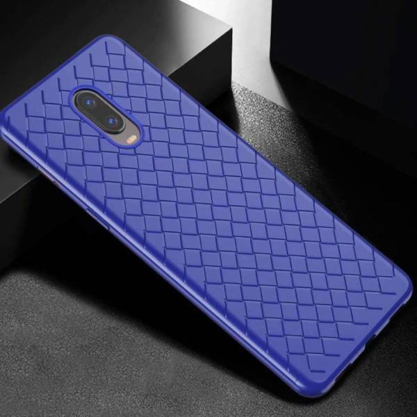 OnePlus 7 Ultra-thin Grid Weaving Case - Image 4