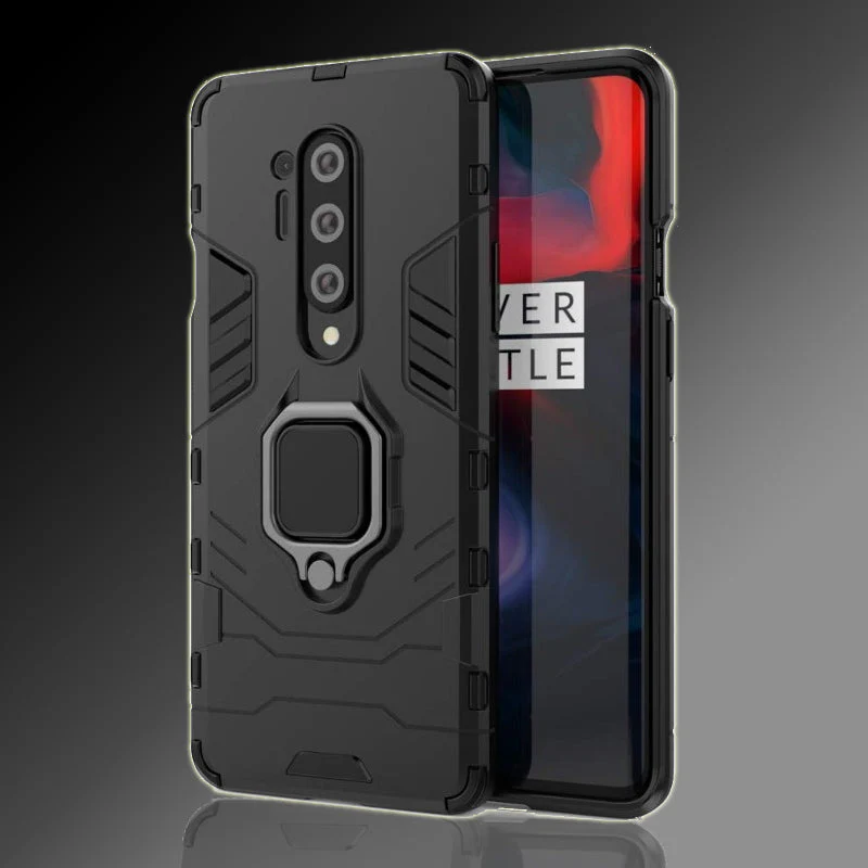 OnePlus 7T Pro Ring Buckle Kickstand Case - Image 2