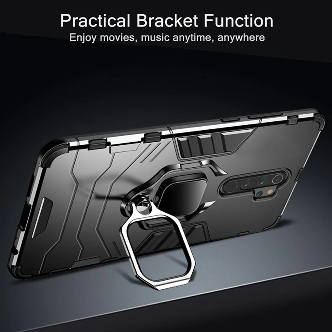 OnePlus 7T Pro Ring Buckle Kickstand Case - Image 5