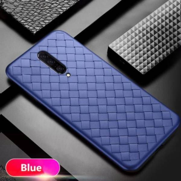 OnePlus 7T Pro Ultra-thin Grid Weaving Case - Image 9