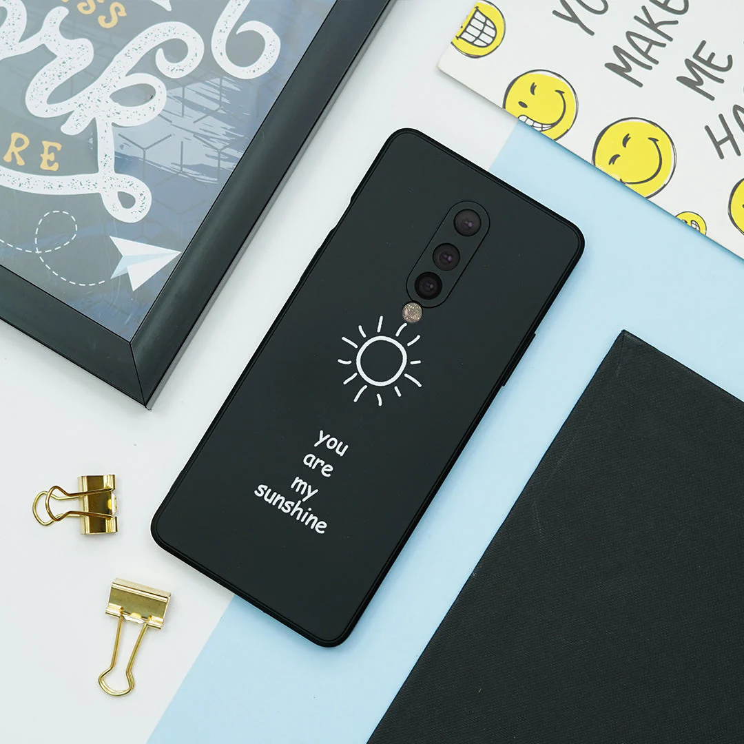 OnePlus 8 (3 in 1 Combo) Sunlight Pattern case + Tempered Glass + Camera Lens Protector - Image 4
