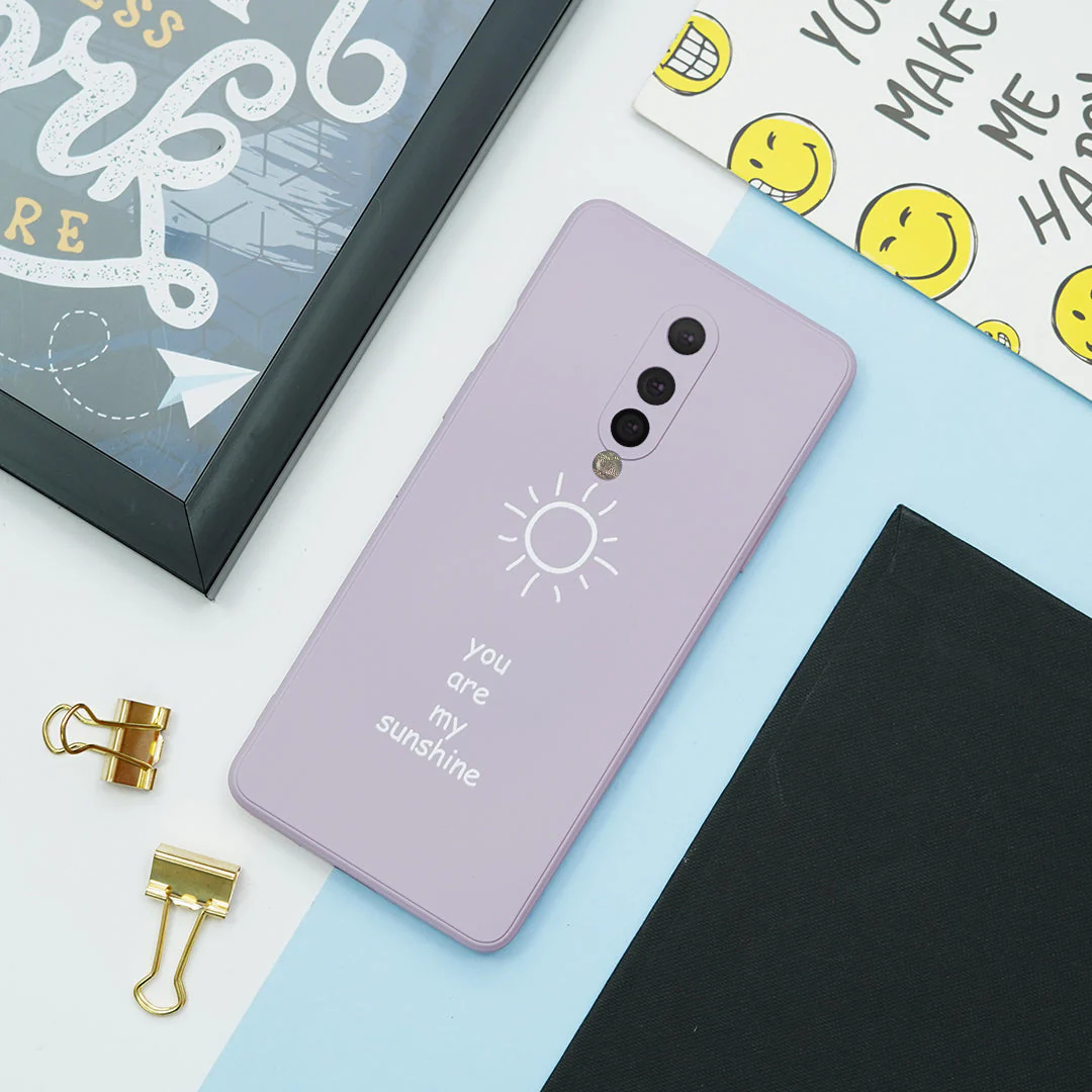 OnePlus 8 (3 in 1 Combo) Sunlight Pattern case + Tempered Glass + Camera Lens Protector - Image 5