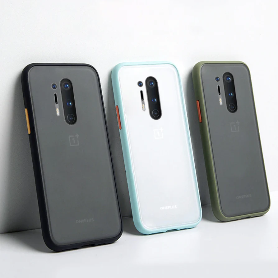 OnePlus 8/8 Pro Matte Silicone Shockproof Armor Case - Image 8