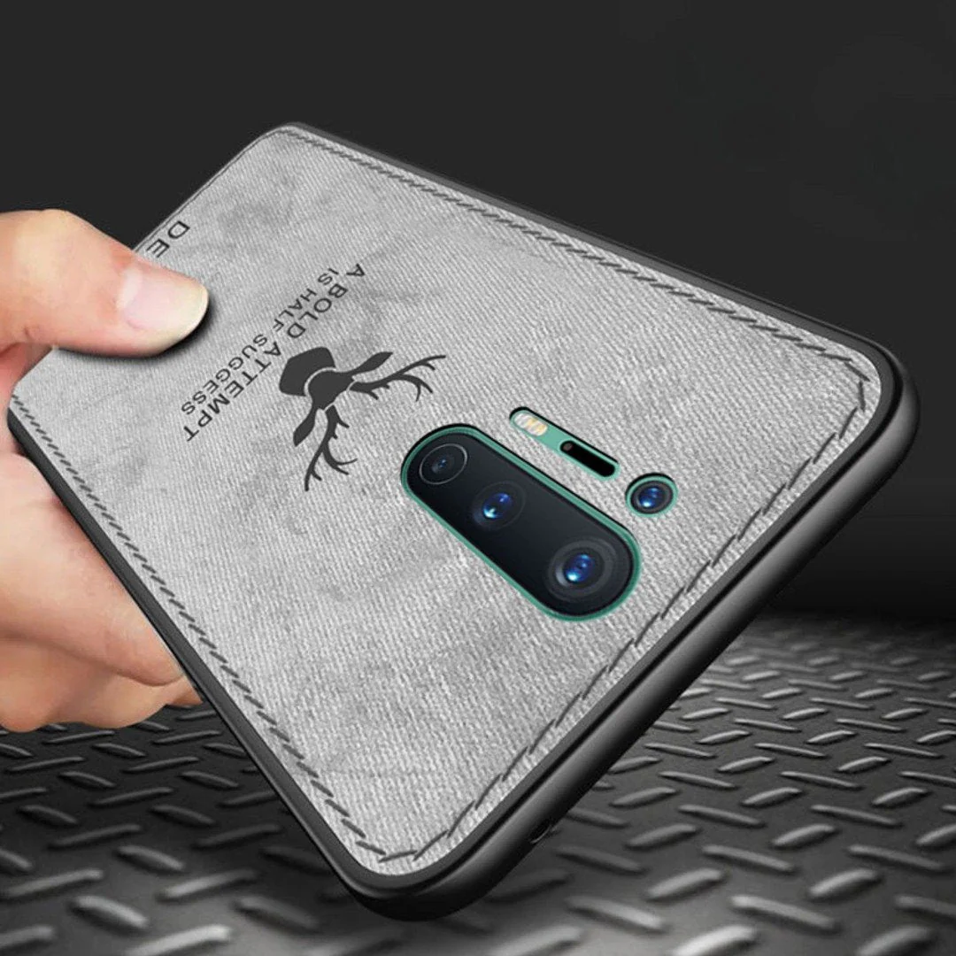 OnePlus 8 Pro (3 in 1 Combo) Deer Soft Case + Tempered Glass + Lens Guard - Image 4
