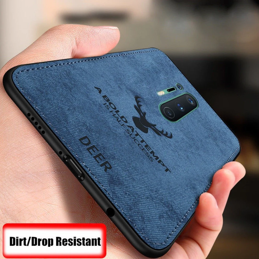 OnePlus 8 Pro (3 in 1 Combo) Deer Soft Case + Tempered Glass + Lens Guard - Image 5