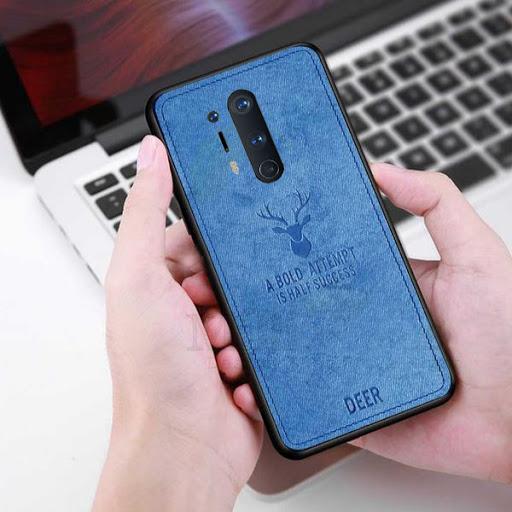 OnePlus 8 Pro (3 in 1 Combo) Deer Case + Tempered Glass + Earphones - Image 2