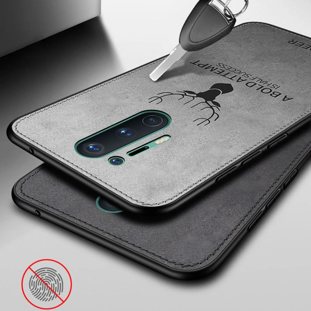OnePlus 8 Pro (3 in 1 Combo) Deer Case + Tempered Glass + Earphones - Image 7