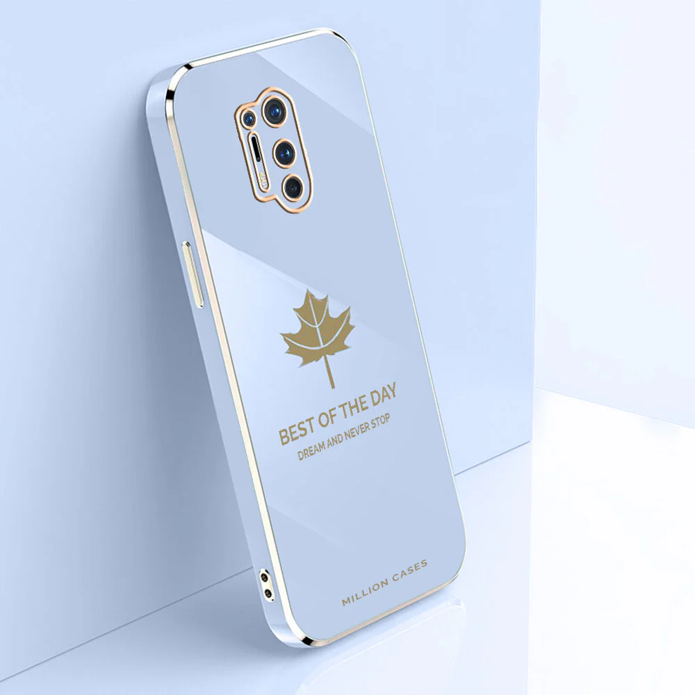 OnePlus 8 Pro Electroplating Mapple Leaf Soft Case - Image 3